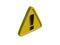 Yellow TriangleÂ Warning Sign with Exclamation Mark